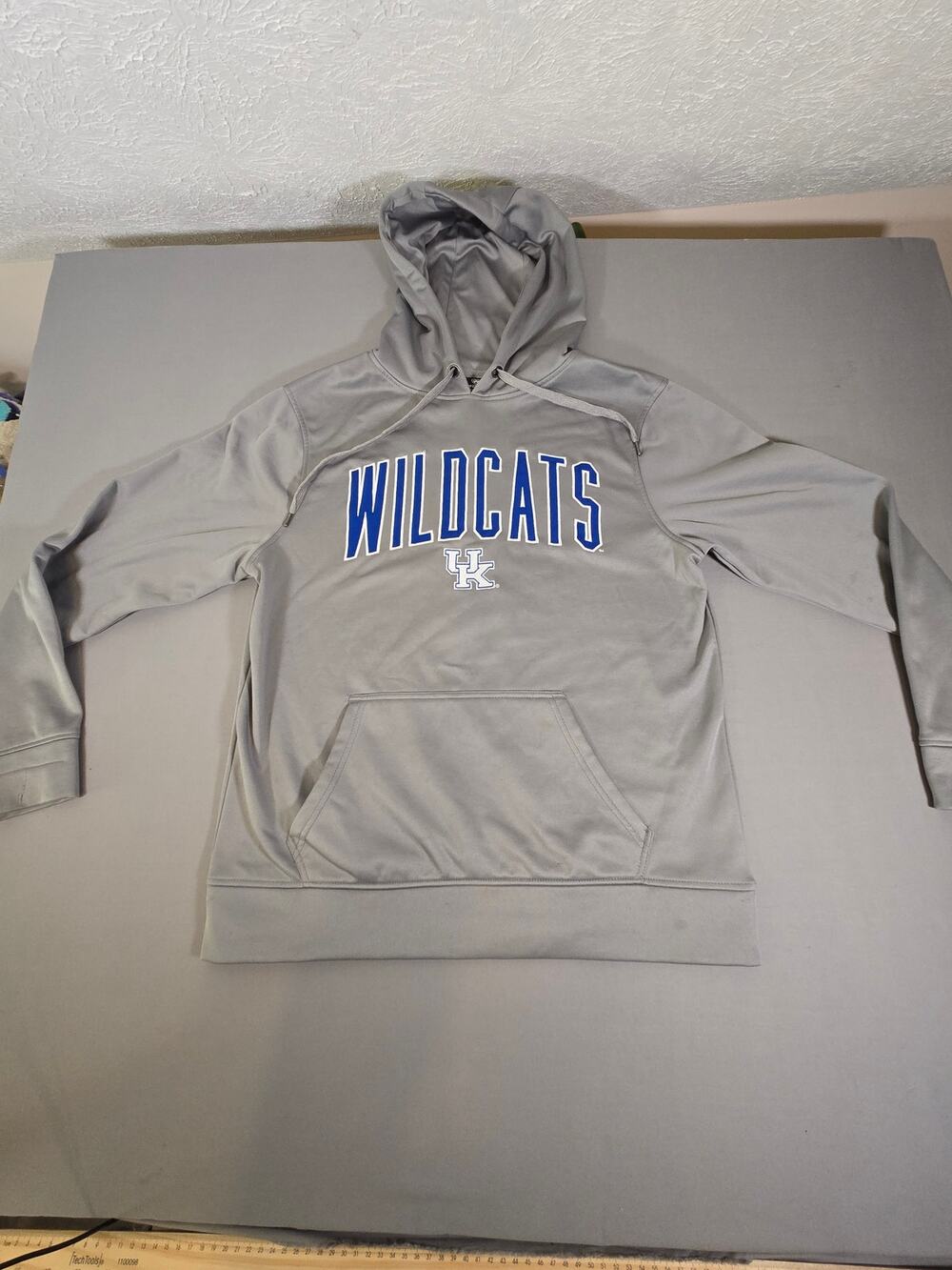 Top of the World Kentucky Wildcats Hoodie Gray Adult Medium UK embroidered